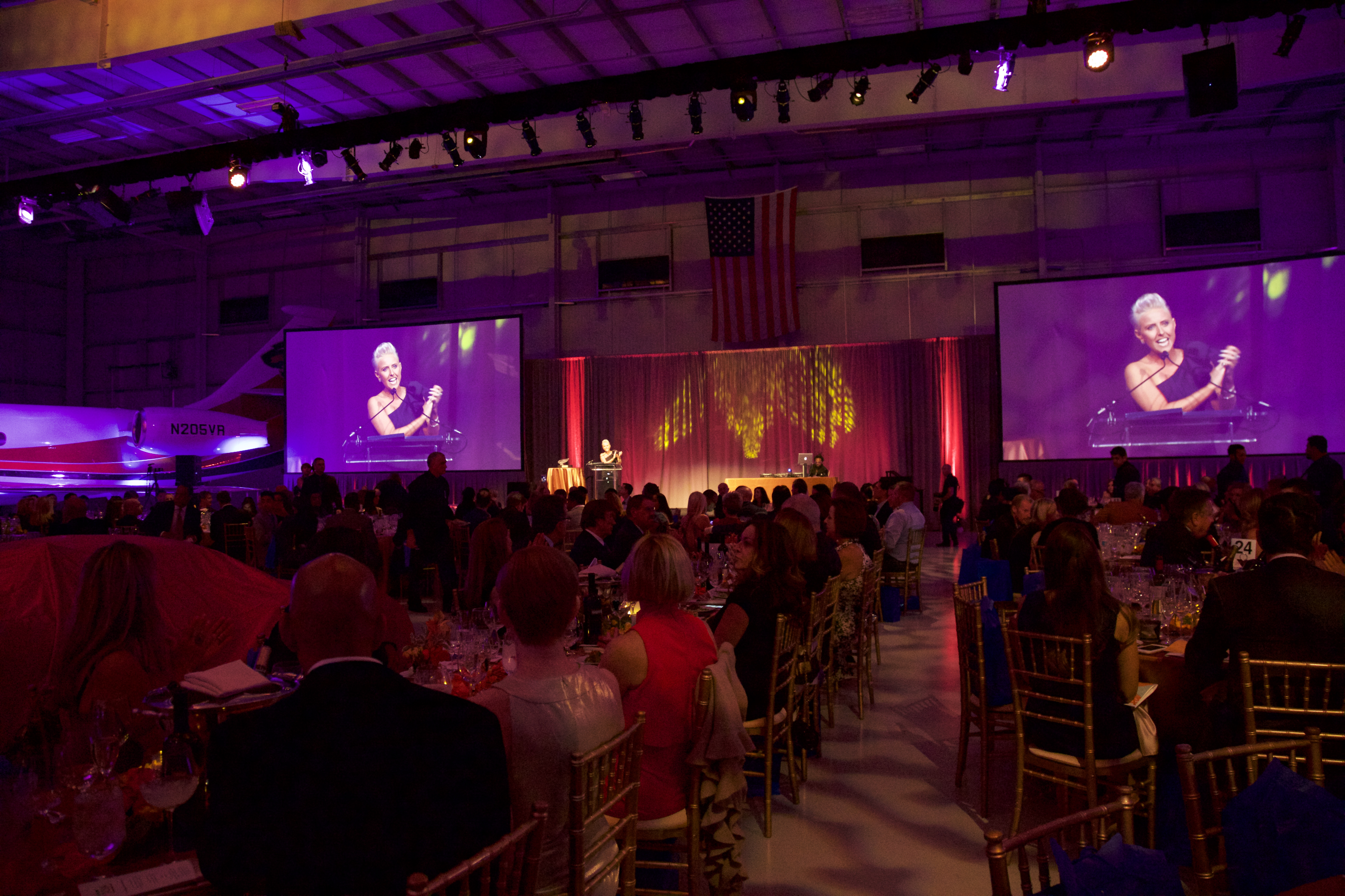 Emcee Laura Schwartz hosts the Primo Classico - an event designed by the Primo Center for Women and Children to aid in the fight against homelessness.
