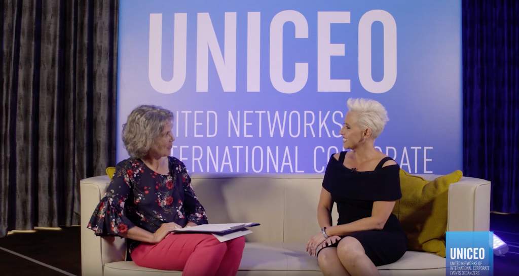 Laura emcees uniceo